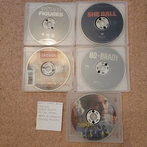 5 Redbox Sports Drama Dvd Bundle